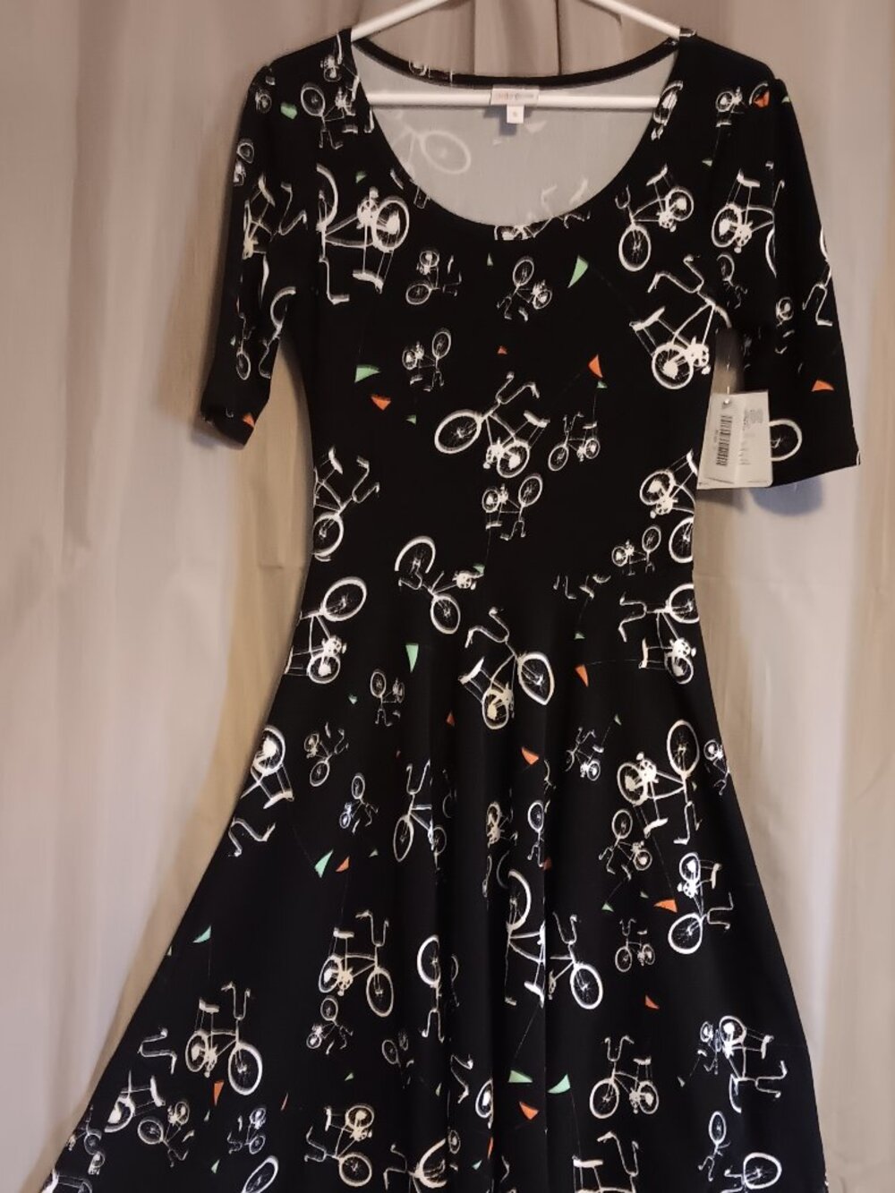 NWT LLR Black Bicycles Small Nicole